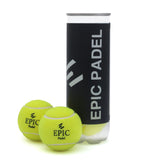 EPIC PADEL Tournament Balls (Canister of 3)